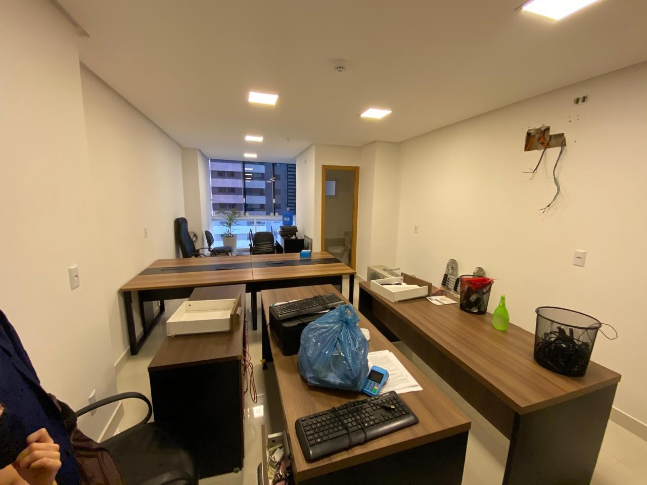 Primeiro escritório, uma sala pequena